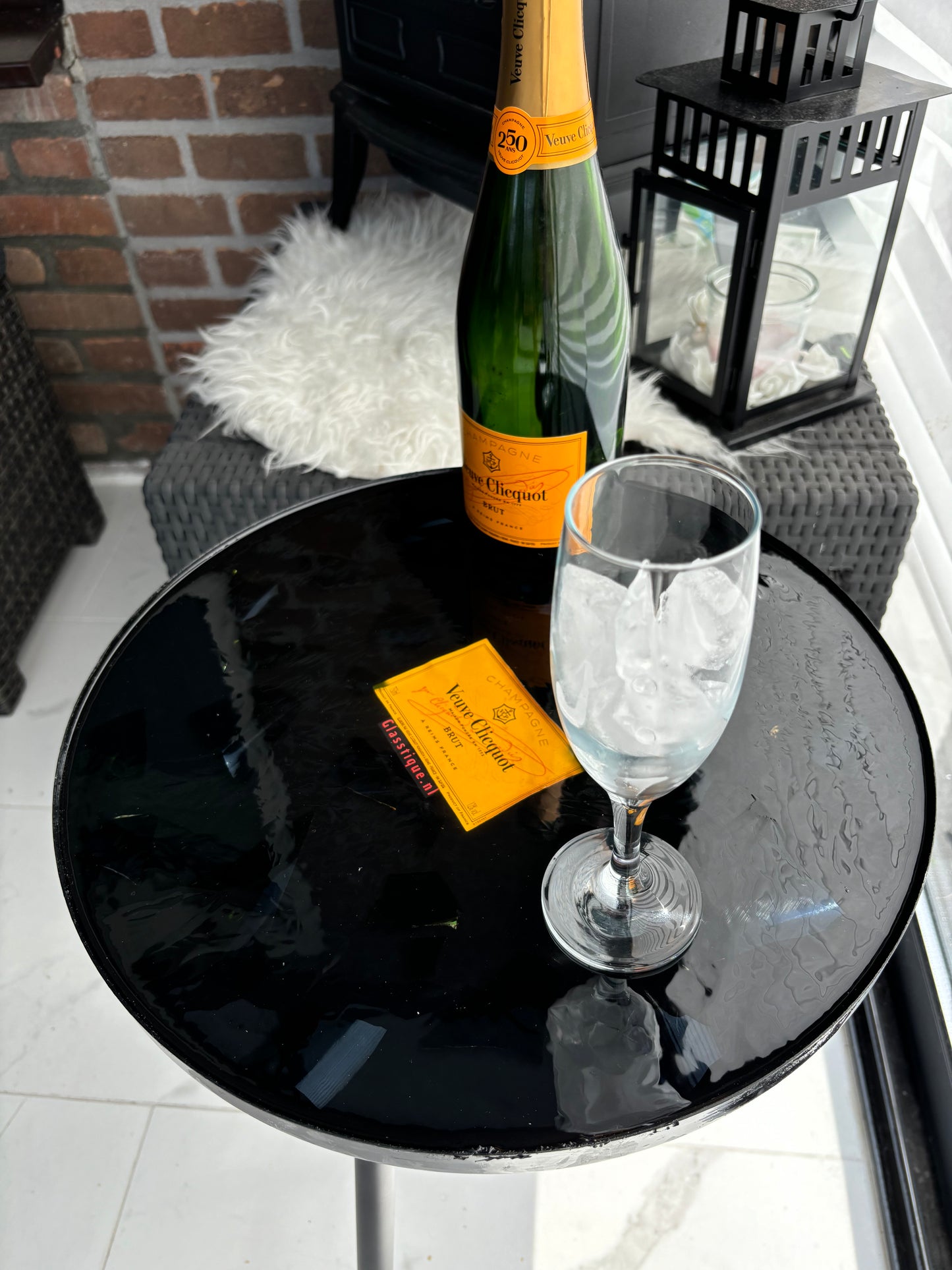 Champagne tafel